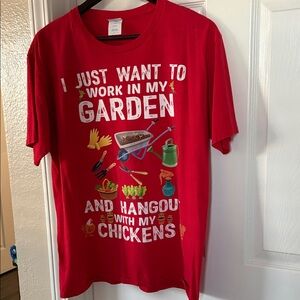 Port and Company Red Short Sleeve Tee